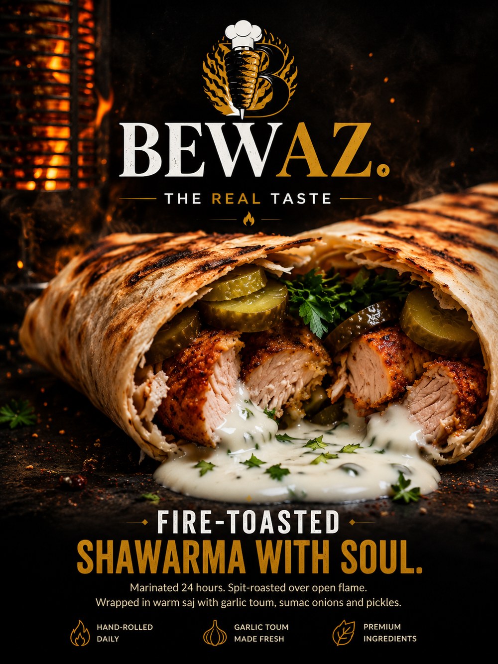 Chicken shawarma